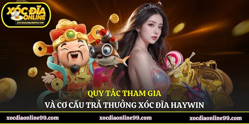 Quy tắc tham gia và cơ cấu trả thưởng xóc đĩa Haywin