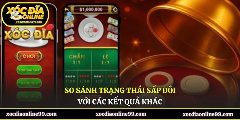 So sánh trạng thái sấp đôi với các kết quả khác